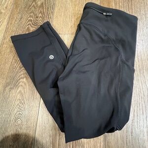 Lululemon Swift Speed High-Rise Crop 21" Black Size 6